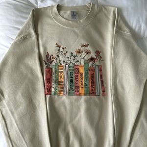 Taylor Swift Book Album Sweatshirt Crewneck